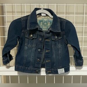 Carters Little Scout Outdoor Expert Blue Denim Western Jacket 100% Cotton 18M